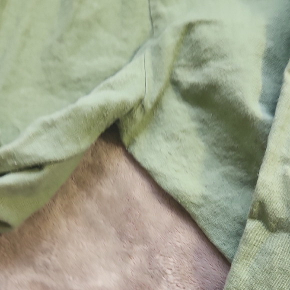 Green Wide-Leg Pants - Picture 9 of 10